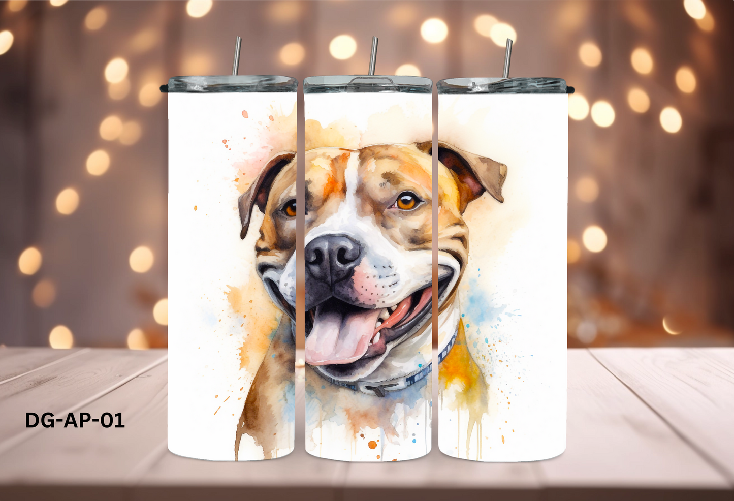 20oz Tumbler - American Pitbull - DG-AP-01