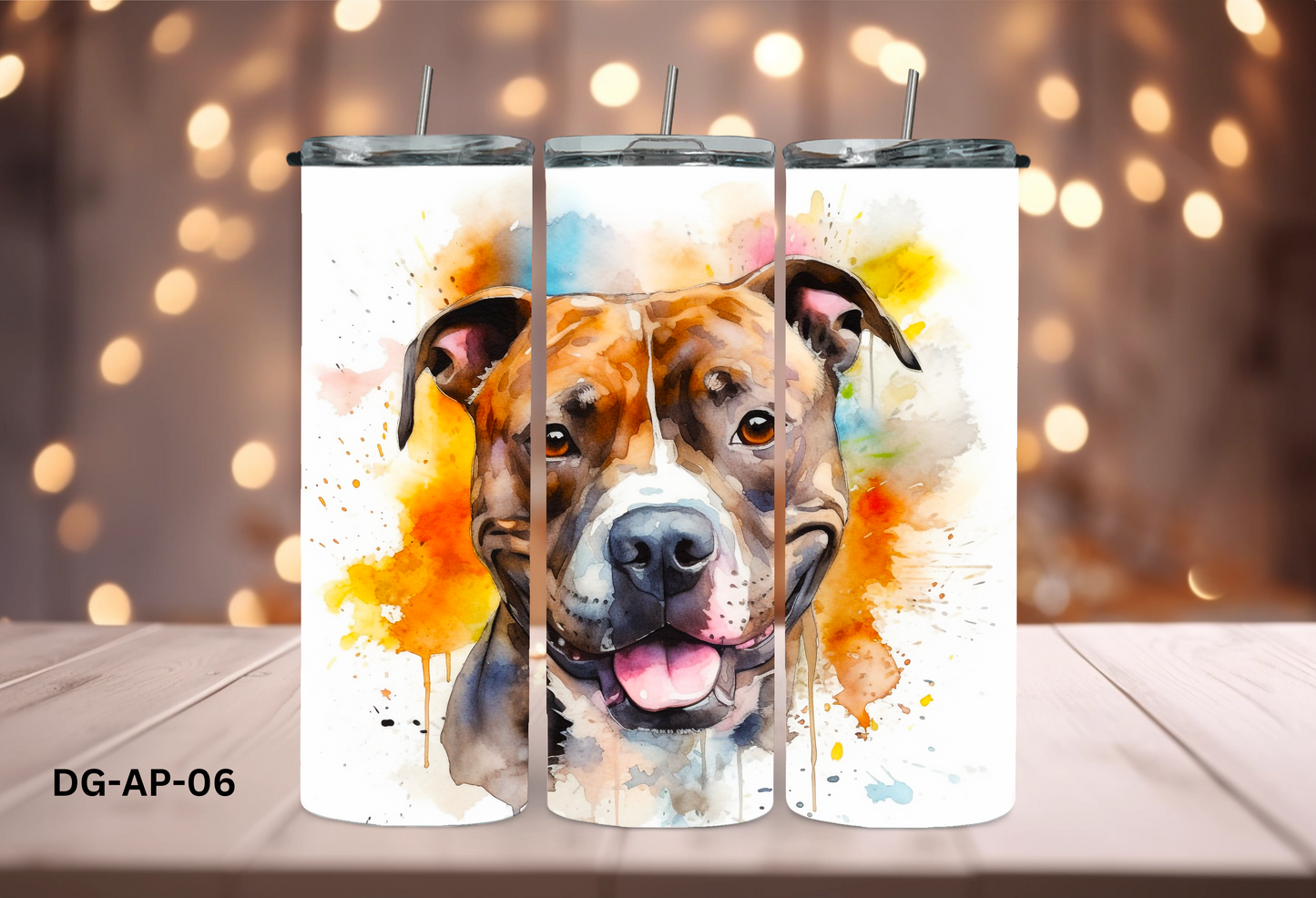 20oz Tumbler - American Pitbull - DG-AP-06