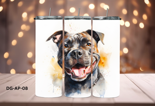 20oz (590mls) Tumbler - American Pitbull - DG-AP-08