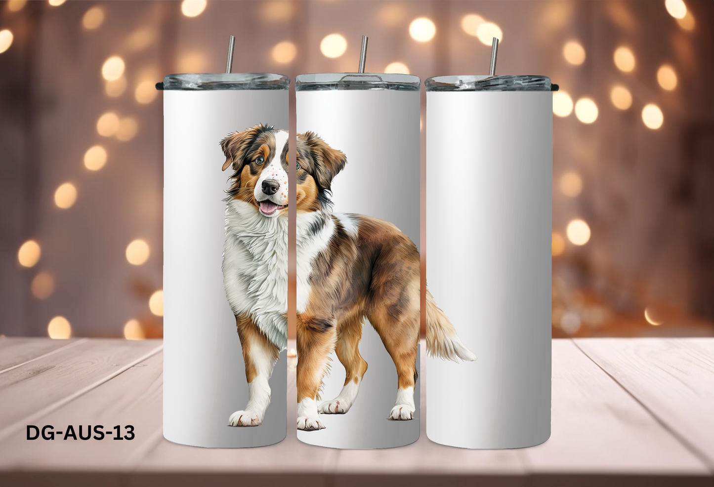 20oz Tumbler - Australian Shepherd - DG-AUS-13