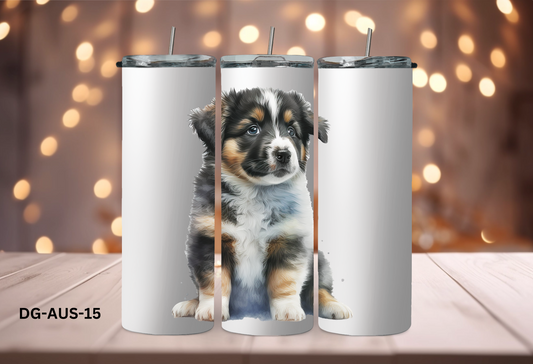 20oz (590mls) Tumbler - Australian Shepherd - DG-AUS-15