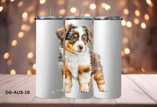 20oz Tumbler - Australian Shepherd - DG-AUS-19