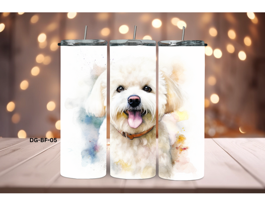 20oz (590mls) Tumbler - Bichon Frise - DG-BF-05