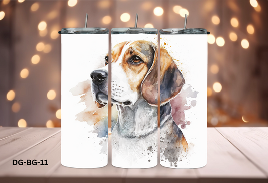 20oz (590mls) Tumbler - Beagle - DG-BG-11