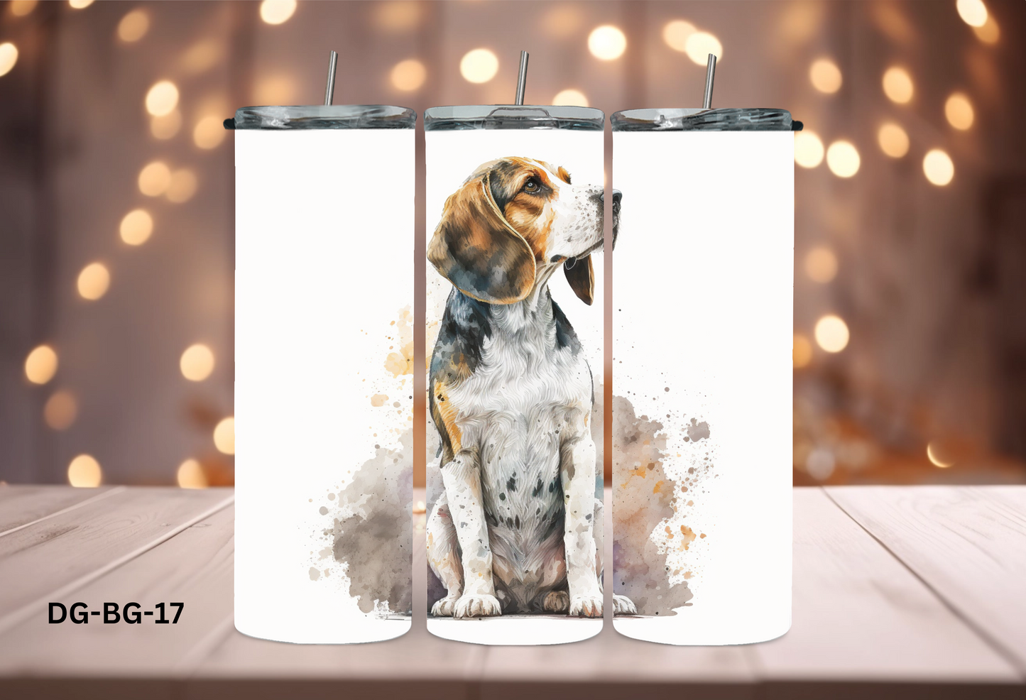 20oz (590mls) Tumbler - Beagle - DG-BG-17