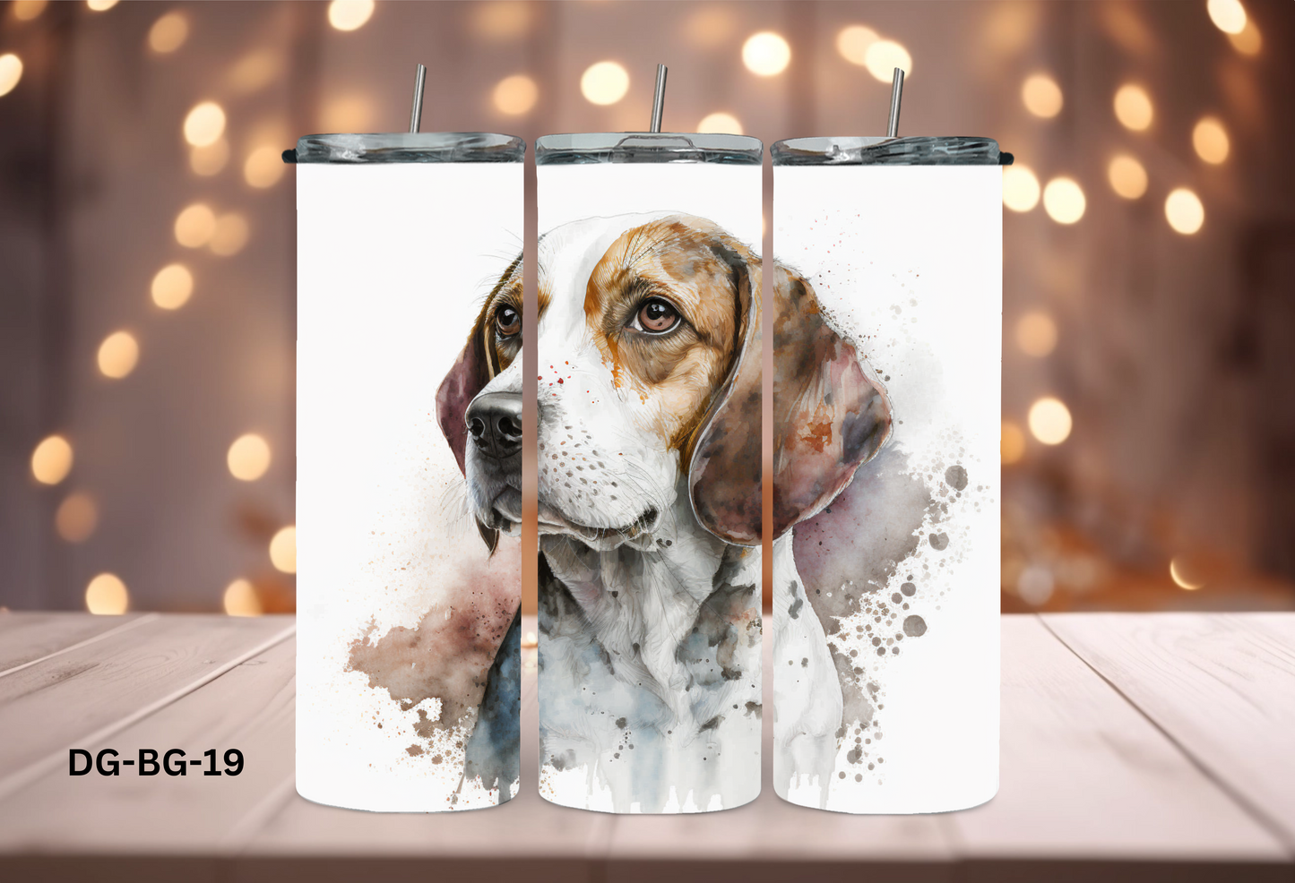 20oz (590mls) Tumbler - Beagle - DG-BG-19