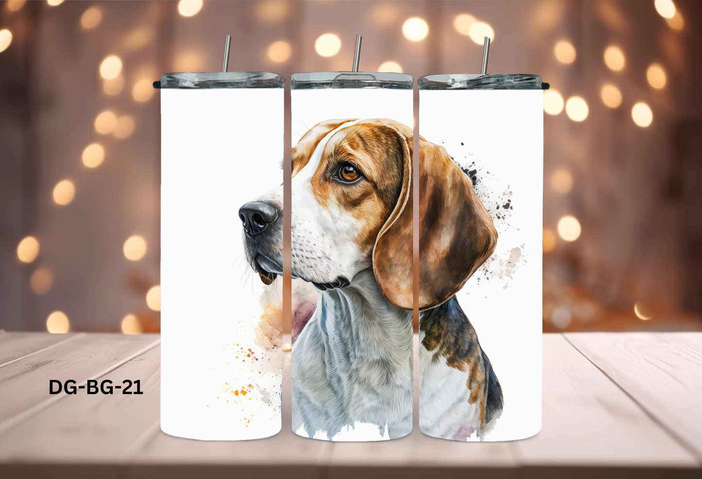 20oz (590mls) Tumbler - Beagle - DG-BG-21