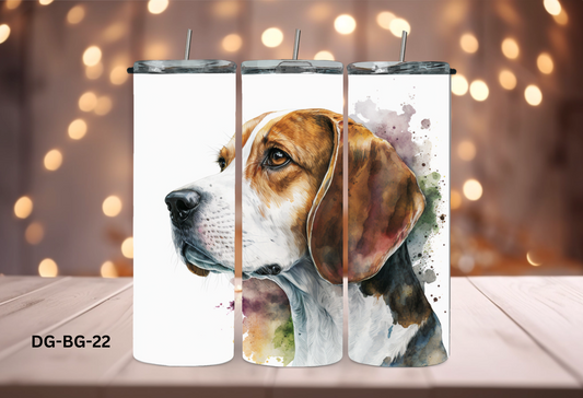 20oz (590mls) Tumbler - Beagle - DG-BG-22