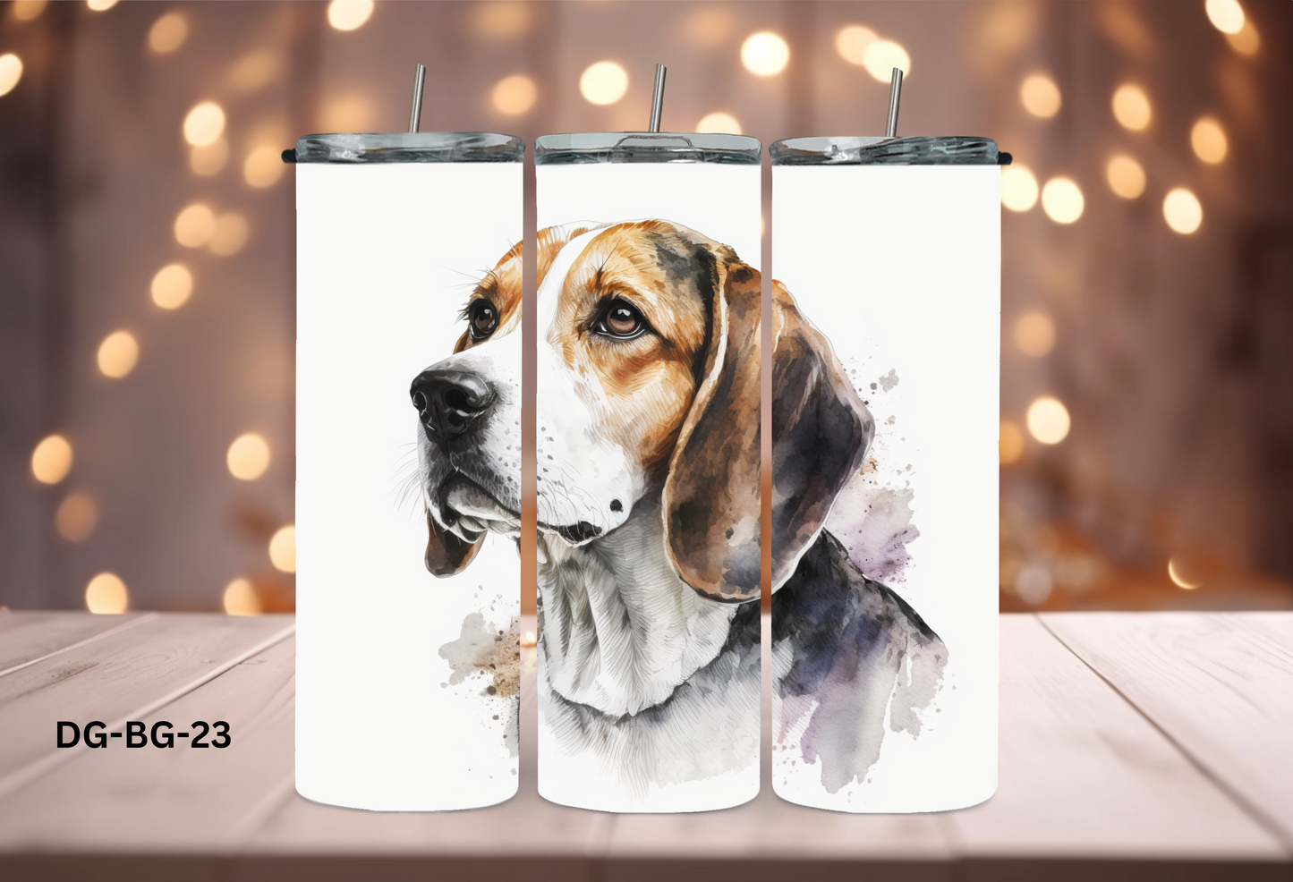 20oz (590mls) Tumbler - Beagle - DG-BG-23