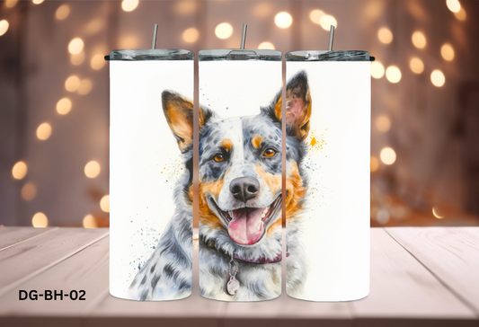 20oz (590mls) Tumbler - Australian Cattle Dog - DG-BH-02