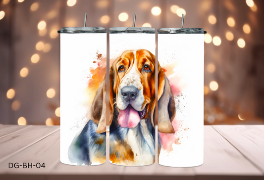 20oz (590mls) Tumbler - Basset Hound - DG-BH-04