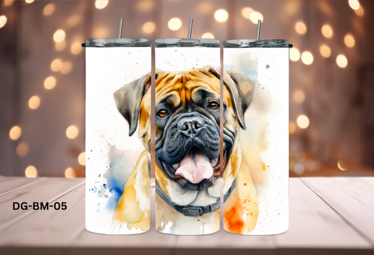 20oz (590mls) Tumbler - Bullmastiff - DG-BM-05