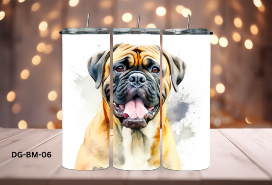 20oz (590mls) Tumbler - Bullmastiff - DG-BM-06