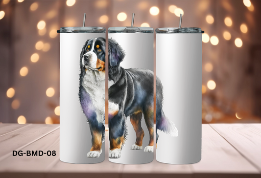 20oz Tumbler - Bernese Mountain - DG-BMD-08