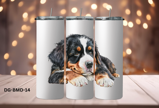 20oz Tumbler - Bernese Mountain - DG-BMD-14