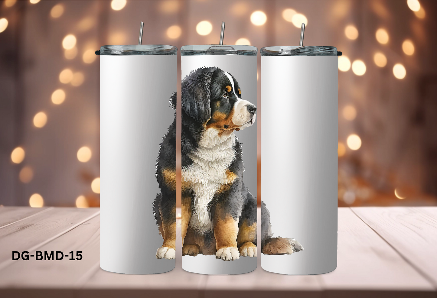 20oz Tumbler - Bernese Mountain - DG-BMD-15