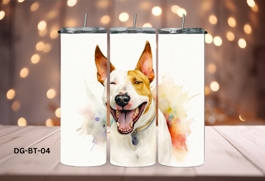 20oz (590mls) Tumbler - Bull Terrier - DG-BT-04