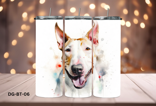 20oz (590mls) Tumbler - Bull Terrier - DG-BT-06