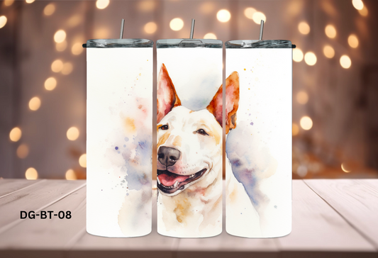 20oz (590mls) Tumbler - Bull Terrier - DG-BT-08