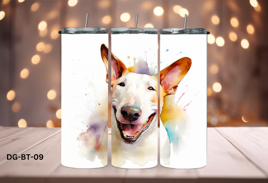 20oz (590mls) Tumbler - Bull Terrier - DG-BT-09