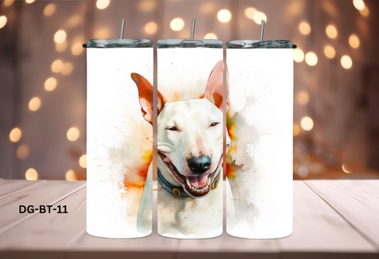 20oz (590mls) Tumbler - Bull Terrier - DG-BT-11