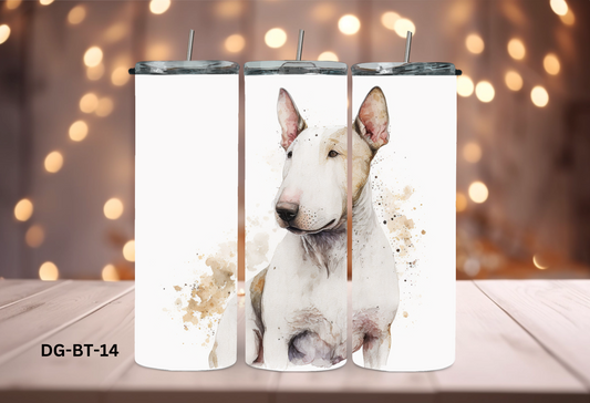 20oz (590mls) Tumbler - Bull Terrier - DG-BT-14