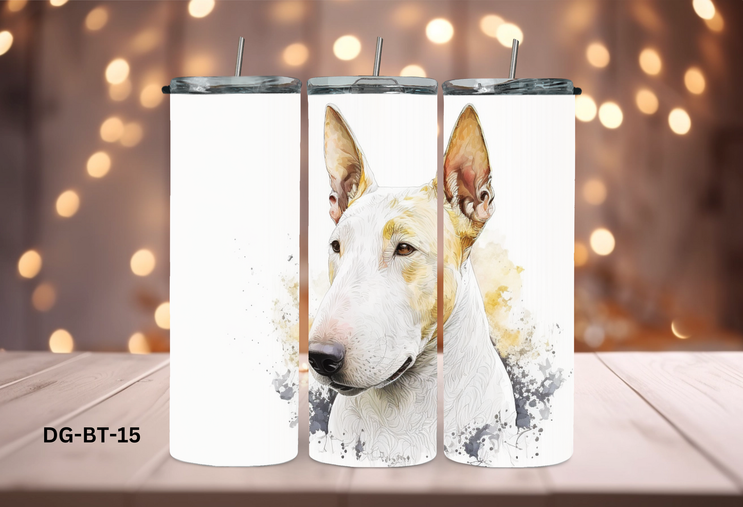 20oz (590mls) Tumbler - Bull Terrier - DG-BT-15