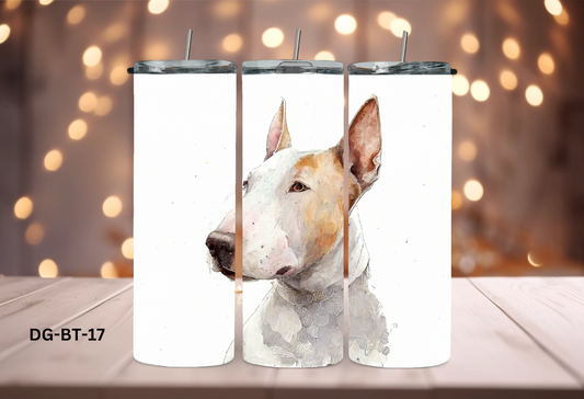 20oz (590mls) Tumbler - Bull Terrier - DG-BT-17