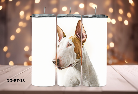 20oz (590mls) Tumbler - Bull Terrier - DG-BT-18