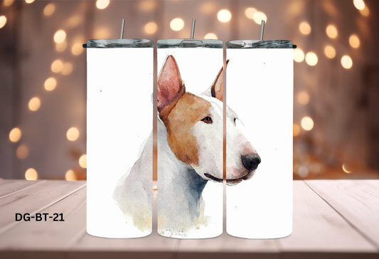 20oz (590mls) Tumbler - Bull Terrier - DG-BT-21