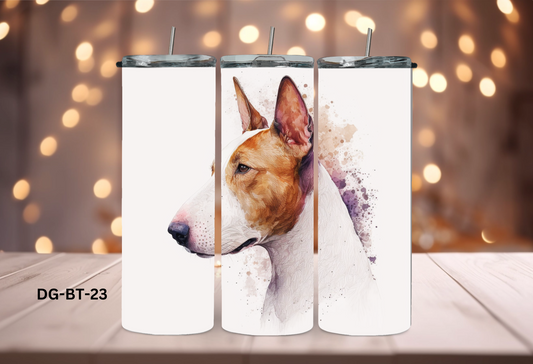 20oz (590mls) Tumbler - Bull Terrier - DG-BT-23