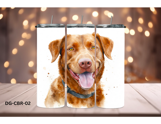 20oz Tumbler - Retriever - DG-CBR-02