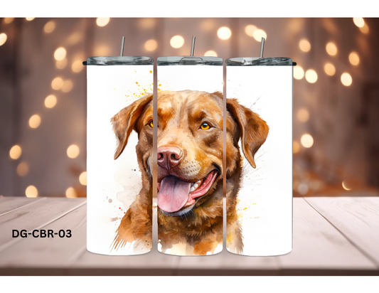 20oz Tumbler - Retriever - DG-CBR-03