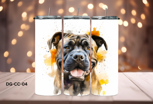 20oz (590mls) Tumbler - Cane Corso - DG-CC-04