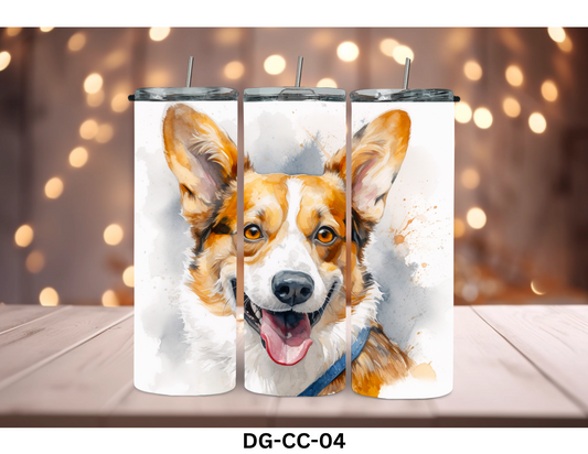 20oz (590mls) Tumbler - Cardigan Welsh Corgi - DG-CC-04