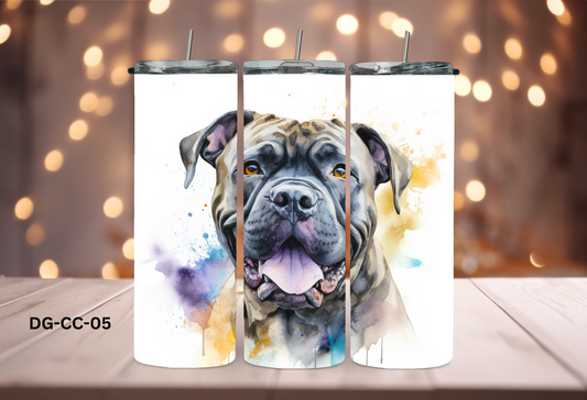 20oz (590mls) Tumbler - Cane Corso - DG-CC-05