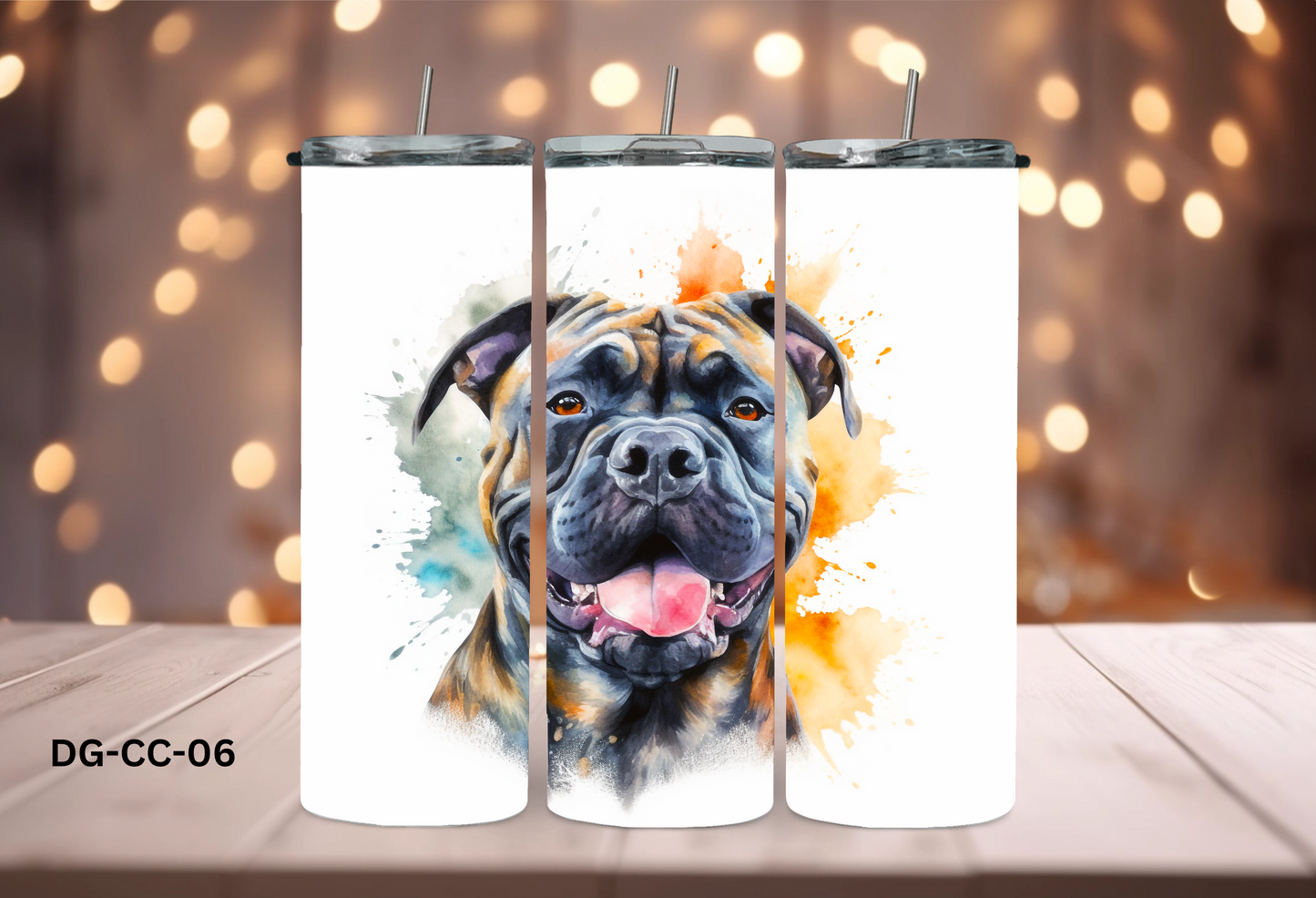 20oz (590mls) Tumbler - Cane Corso - DG-CC-06