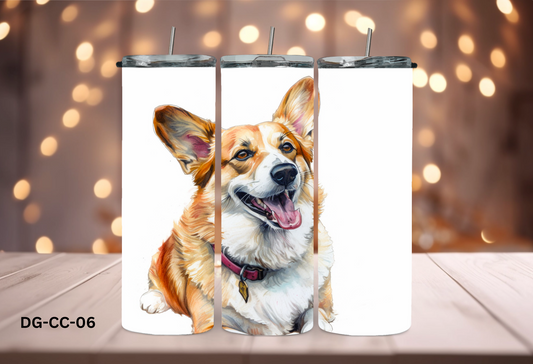 20oz (590mls) Tumbler - Cardigan Welsh Corgi - DG-CC-06