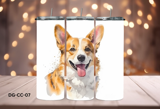 20oz Tumbler - Corgi - DG-CC-07