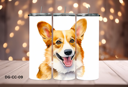 20oz Tumbler - Corgi - DG-CC-09