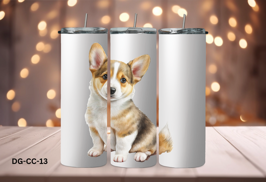 20oz (590mls) Tumbler - Cardigan Welsh Corgi - DG-CC-13