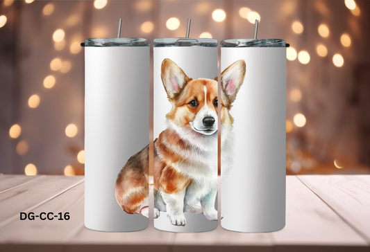 20oz Tumbler - Corgi - DG-CC-16