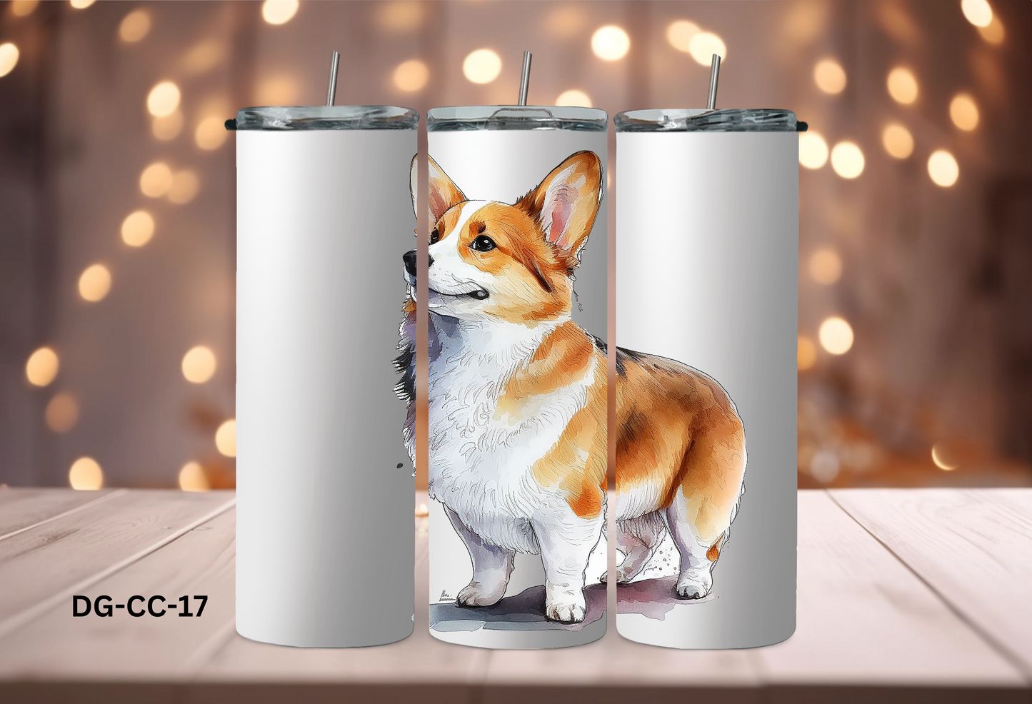 20oz Tumbler - Corgi - DG-CC-17