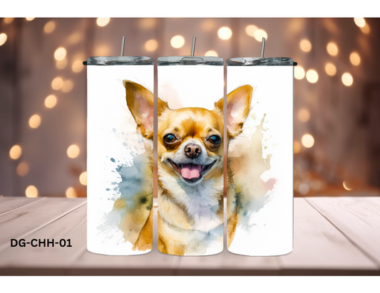 20oz (590mls) Tumbler - Chihuahua - DG-CHH-01