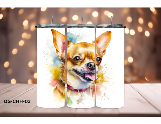 20oz Tumbler - Chihuahua - DG-CHH-03