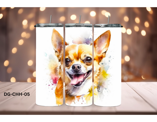 20oz (590mls) Tumbler - Chihuahua - DG-CHH-05