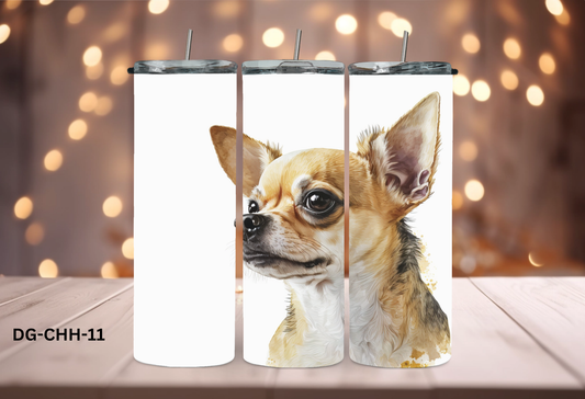 20oz (590mls) Tumbler - Chihuahua - DG-CHH-11