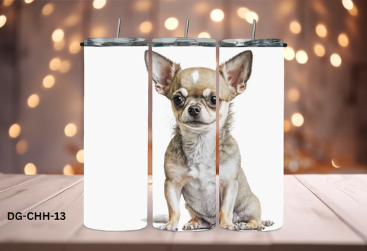 20oz (590mls) Tumbler - Chihuahua - DG-CHH-13