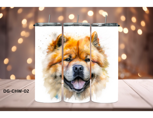 20oz (590mls) Tumbler - Chow Chow - DG-CHW-02