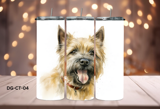 20oz (590mls) Tumbler - Cairn Terrier - DG-CT-04